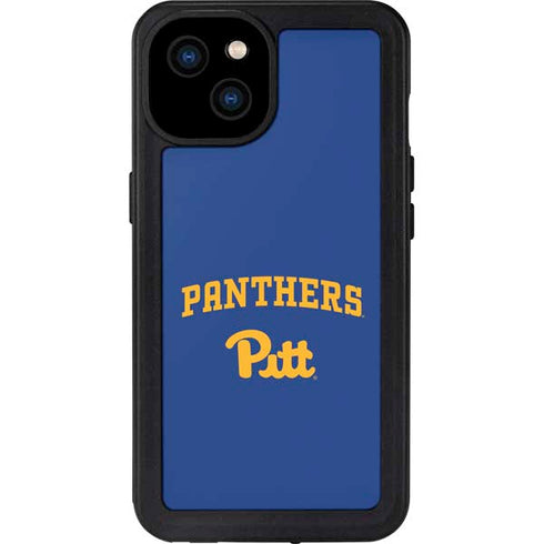 University of Pittsburgh Panthers Pitt iPhone 15 Plus Waterproof Case